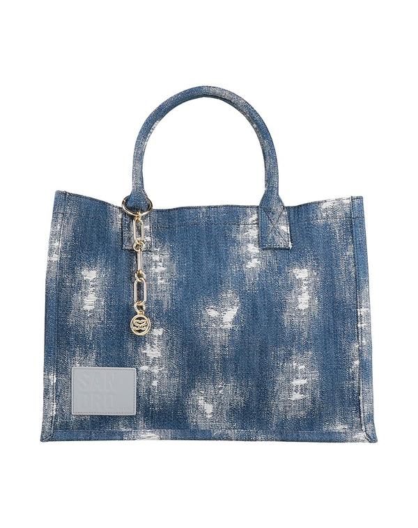 サンドロ レディース バッグ SANDRO ハンドバッグ Blue ブルー|ReVida 店