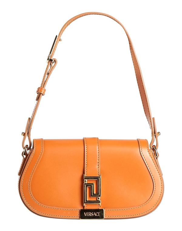 ヴェルサーチ レディース 御徒面子 VERSACE ハンドバック Brown 赤銅色