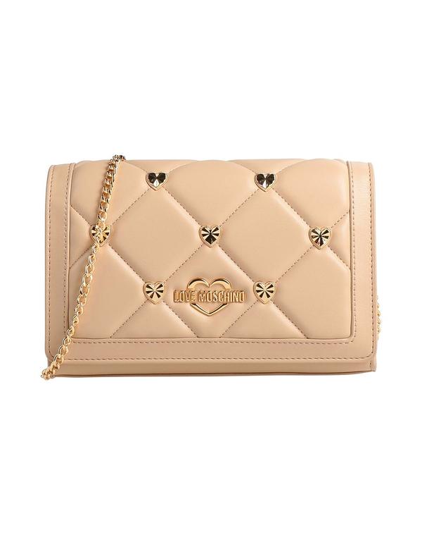 優しいこと モスキーノ レディース 御徒面子 LOVE MOSCHINO クロスボディバッグ Beige ベージュ