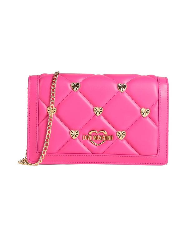 優しいこと モスキーノ レディース 御徒面子 LOVE MOSCHINO クロスボディバッグ Fuchsia フューシャ