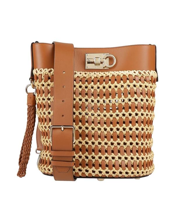 フェラガモ レディース バッグ FERRAGAMO ショルダーバッグ Tan タン
