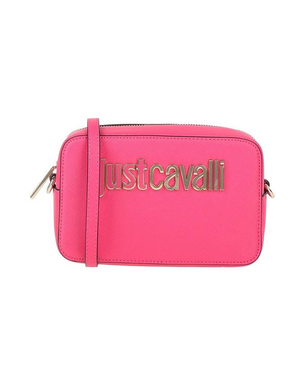 ジャストカバリ レディース 御徒面子 JUST CAVALLI クロスボディバッグ Fuchsia フューシャ