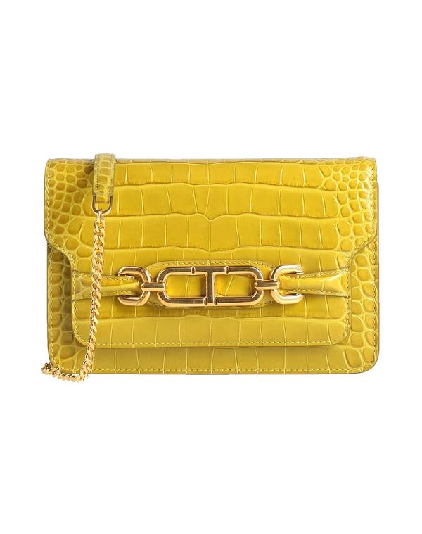 トム・ジェラルド・r・フォード レディース 御徒面子 TOM FORD クロスボディバッグ Lime Green 菩提樹 バッグ・小物・ブランド雑貨-バッグ