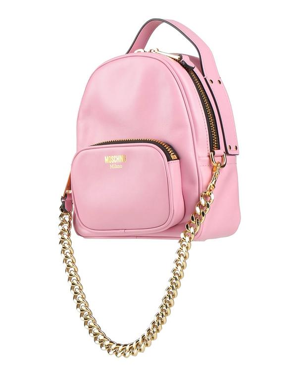 モスキーノ レディース 御徒面子 うしろ側容器に並べる・背嚢 MOSCHINO うしろ側容器に並べる Pink さくら色