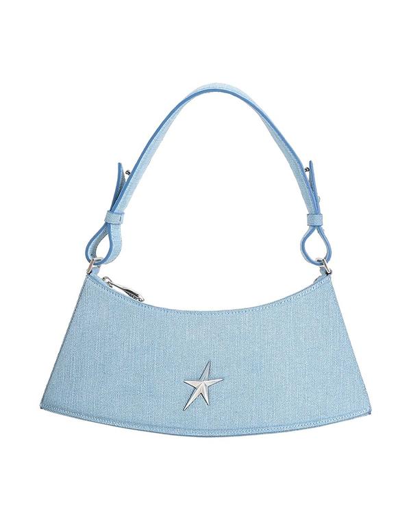 マグラー レディース バッグ MUGLER ハンドバッグ Pastel Blue ブルー