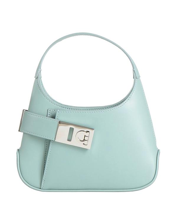 フェラガモ レディース バッグ FERRAGAMO ハンドバッグ Light Blue ブルー