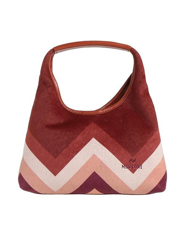 ミッソーニ レディース バッグ MISSONI ハンドバッグ Brown ブラウン