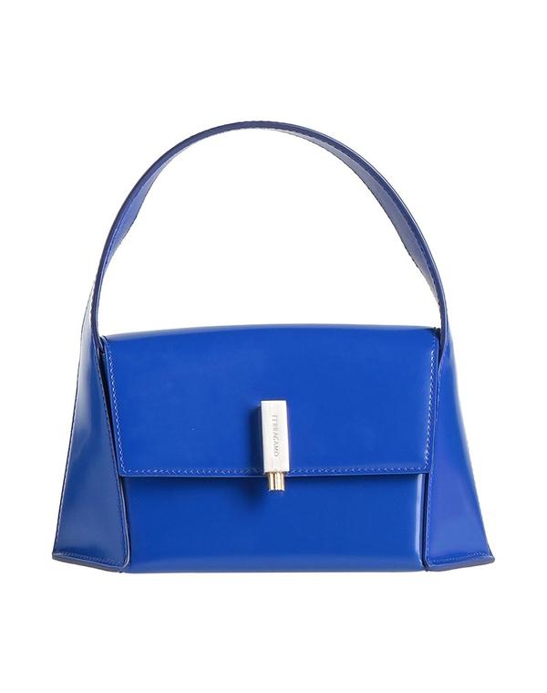 フェラガモ レディース 御徒面子 FERRAGAMO ハンドバック Bright Blue 青色 バッグ・小物・ブランド雑貨-レディースバッグ-ハンドバッグ