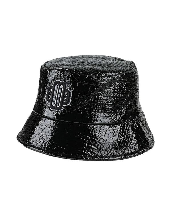 マージュ レディース 付属物 鳥打ち帽 MAJE 鳥打ち帽 Black 黒いこと