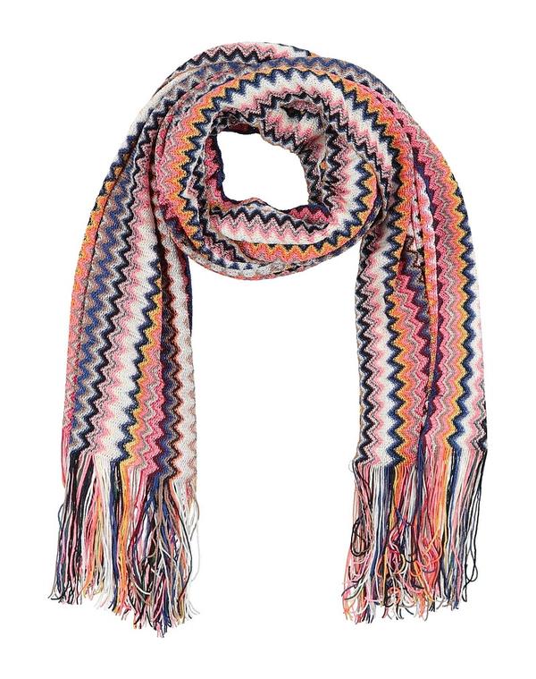 ミッソーニ レディース アクセサリー マフラー・ストール・スカーフ MISSONI マフラー＆スカーフ Pink ピンク