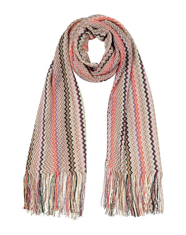 ミッソーニ レディース アクセサリー マフラー・ストール・スカーフ MISSONI マフラー&スカーフ Beige ベージュ