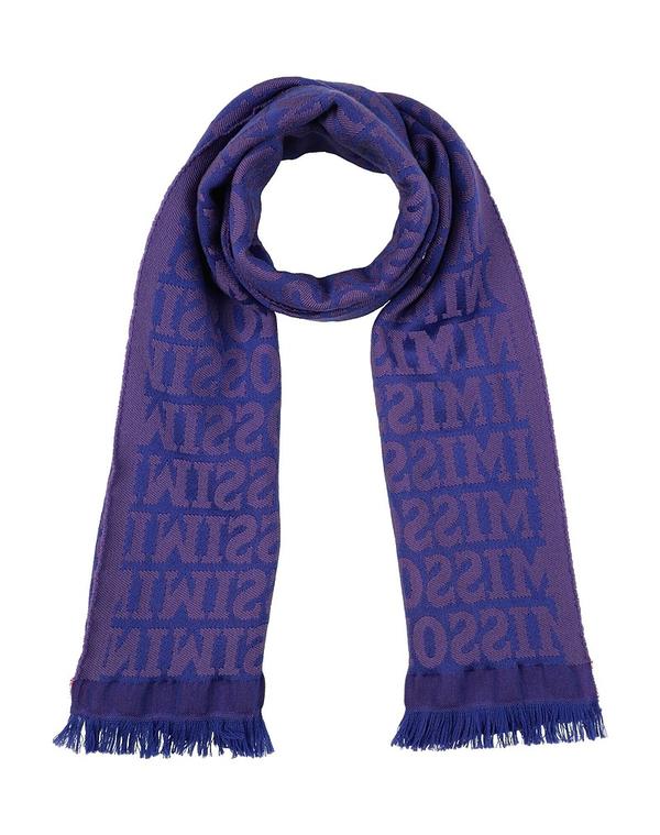 ミッソーニ レディース アクセサリー マフラー・ストール・スカーフ MISSONI マフラー＆スカーフ Purple パープル 71,940円