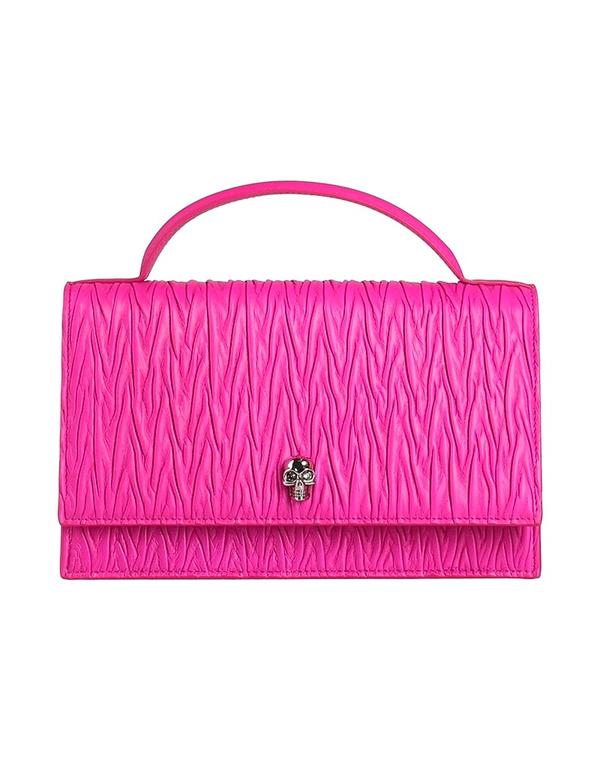 マックイーン レディース 御徒面子 MCQUEEN ハンドバック Fuchsia フューシャ