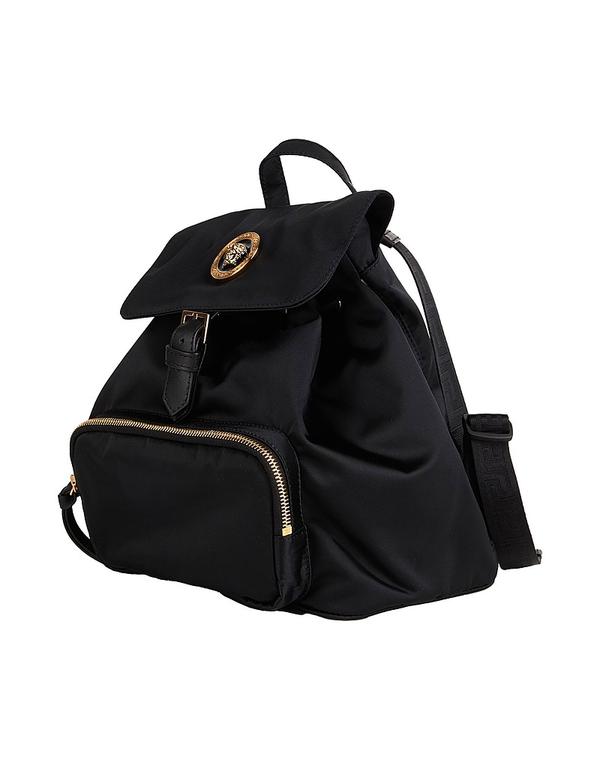 ヴェルサーチ レディース 御徒面子 うしろ側容器に並べる・背嚢 VERSACE うしろ側容器に並べる Black 黒いこと