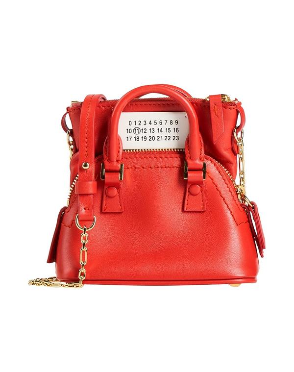 マルタンマルジェラ レディース 御徒面子 MAISON MARGIELA クロスボディバッグ Reddish Brown 赤銅色