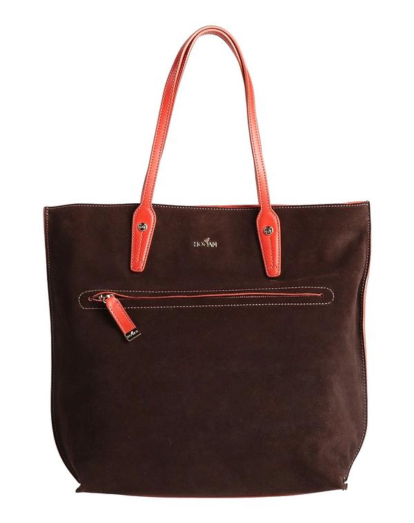 ホーガン レディース バッグ HOGAN ハンドバッグ Dark Brown ブラウン