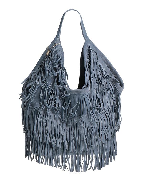 ローラディマッジオ レディース バッグ LAURA DI MAGGIO ショルダーバッグ Blue Gray グレー|ReVida 店