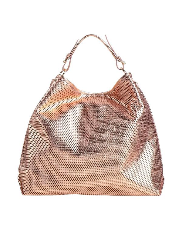 ローラディマッジオ レディース バッグ LAURA DI MAGGIO ハンドバッグ Rose Gold ゴールド｜ReVida 店