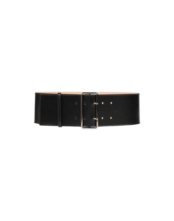 マックイーン レディース 付属物 三尺帯 MCQUEEN 幅ひろい三尺帯 Black 黒いこと