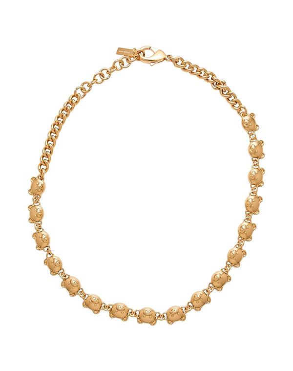 モスキーノ レディース アクセサリー ネックレス・チョーカー・ペンダントトップ MOSCHINO ネックレス Gold ゴールド