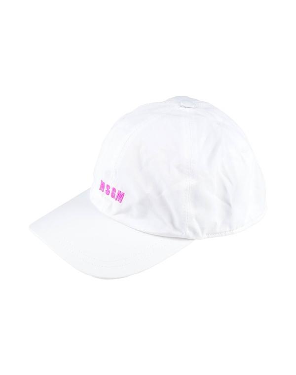 エムエスジイエム レディース アクセサリー 帽子 MSGM 帽子 White ホワイト|ReVida 店