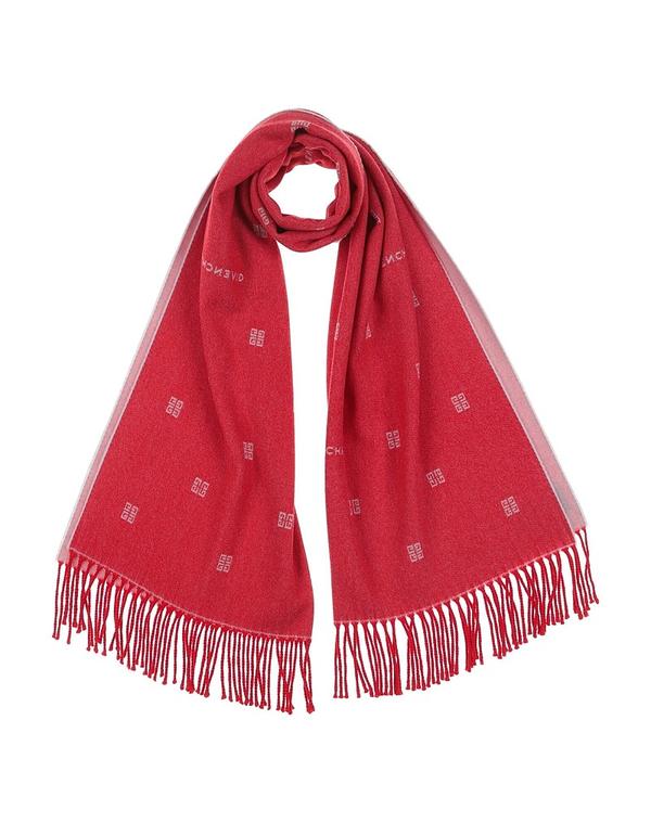 ジバンシー レディース 付属物 えり巻き・袈裟・えり巻き GIVENCHY えり巻き＆えり巻き Red 赤いこと
