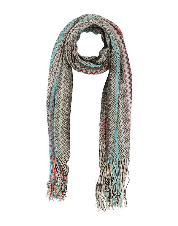ミッソーニ レディース アクセサリー マフラー・ストール・スカーフ MISSONI マフラー＆スカーフ Azure Blue ブルー
