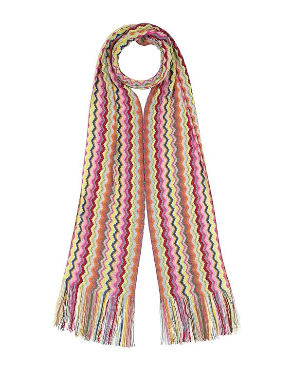 ミッソーニ レディース アクセサリー マフラー・ストール・スカーフ MISSONI マフラー＆スカーフ Lime Green ライム