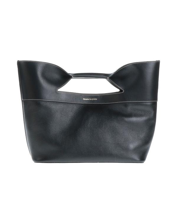マックイーン レディース 御徒面子 MCQUEEN ハンドバック Black 黒いこと