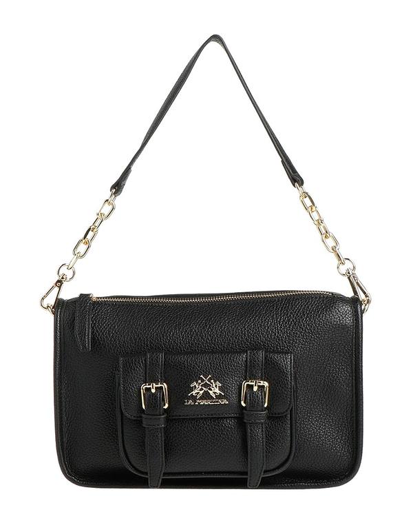 ラ マルティーナ レディース バッグ LA MARTINA ハンドバッグ Black ブラック