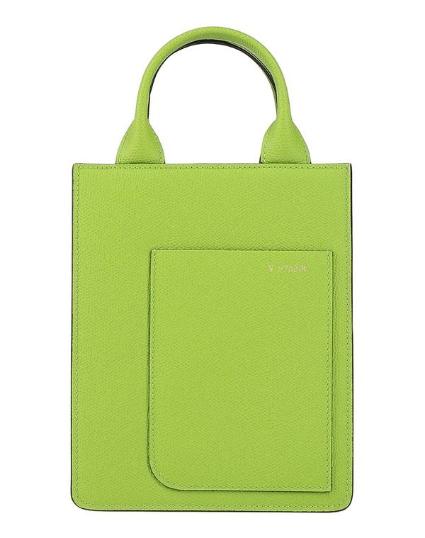ヴァレクストラ レディース バッグ VALEXTRA ハンドバッグ Green グリーン｜ReVida 店