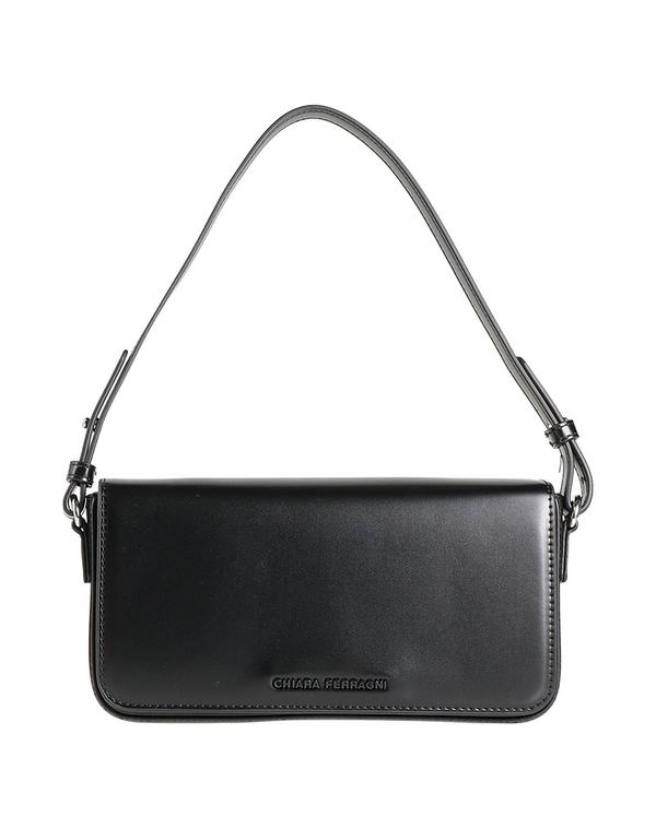 シアラフェラーニ レディース 御徒面子 CHIARA FERRAGNI ハンドバック Black 黒いこと レディースバッグ-バッグ・小物・ブランド雑貨-ハンドバッグ