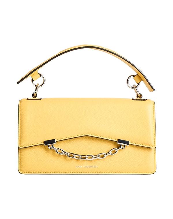 カール ラガーフェルド レディース バッグ KARLAGERFELD ハンドバッグ Mustard マスタード