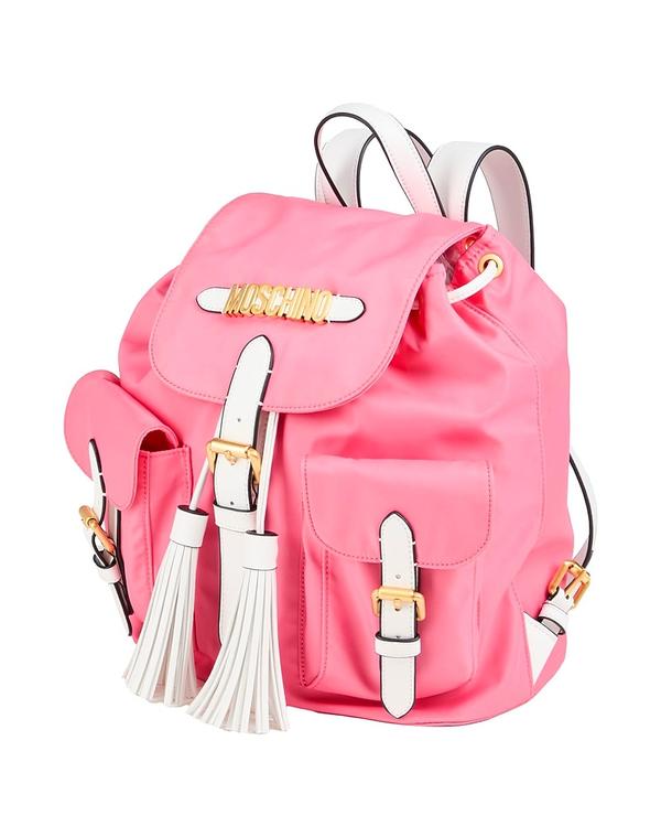 モスキーノ レディース 御徒面子 うしろ側容器に並べる・背嚢 MOSCHINO うしろ側容器に並べる Pink さくら色