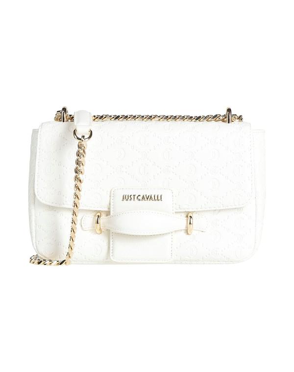 ジャストカバリ レディース 御徒面子 JUST CAVALLI クロスボディバッグ White 白いこと