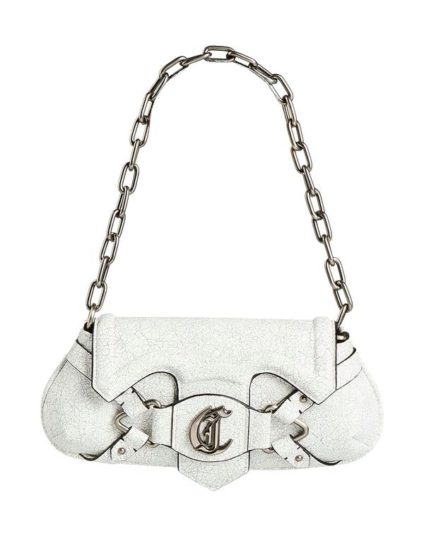 ジャストカバリ レディース バッグ JUST CAVALLI ハンドバッグ White ホワイト