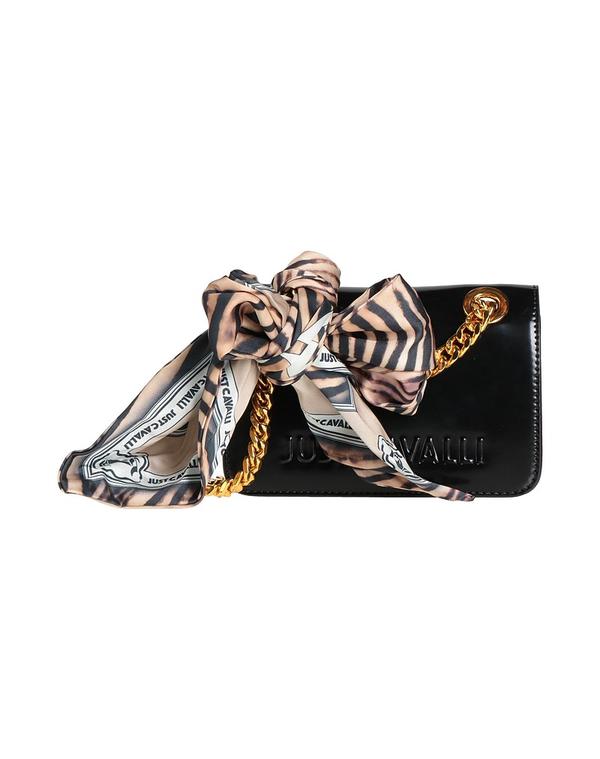 ジャストカバリ レディース 御徒面子 JUST CAVALLI クロスボディバッグ Black 黒いこと