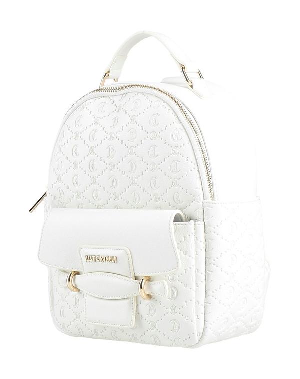 ジャストカバリ レディース バッグ バックパック・リュックサック JUST CAVALLI バックパック White ホワイト｜ReVida 店