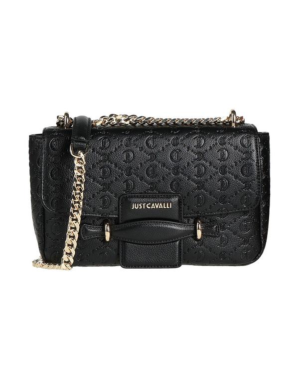 ジャストカバリ レディース 御徒面子 JUST CAVALLI クロスボディバッグ Black 黒いこと