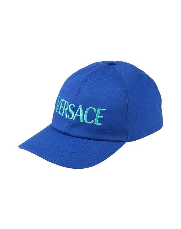 ヴェルサーチ レディース アクセサリー 帽子 VERSACE 帽子 Azure Blue ブルー