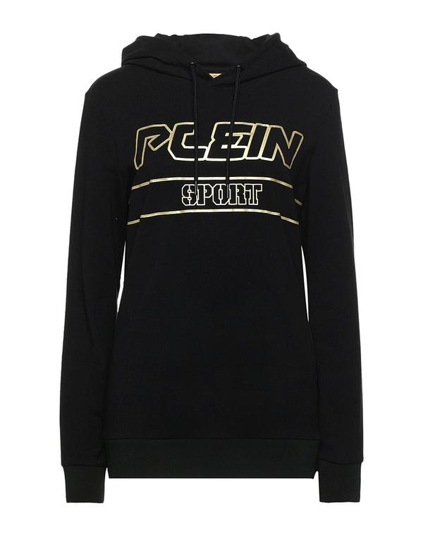 プレイン スポーツ レディース アウター パーカー・スウェット PLEIN SPORT スウェット Black ブラック