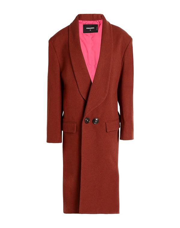 ディースクエアード レディース アウター コート DSQUARED2 コート Reddish Brown ブラウン