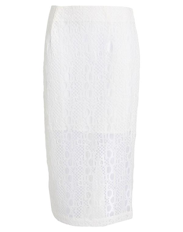 ピンコ レディース ボトムスカート PINKO ミディ丈スカート Ivory アイボリー