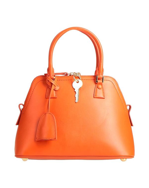 マルタンマルジェラ レディース 御徒面子 MAISON MARGIELA ハンドバック Orange オレンジ色