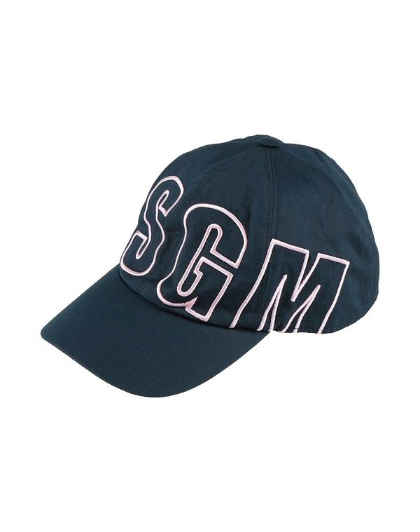 エムエスジイエム レディース アクセサリー 帽子 MSGM 帽子 Midnight Blue ブルー