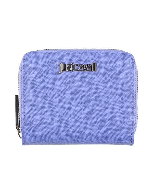 ジャストカバリ レディース アクセサリー 財布 JUST CAVALLI 財布 Purple パープル
