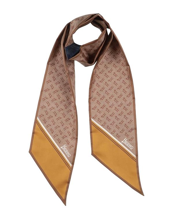 ヘルノ レディース アクセサリー マフラー・ストール・スカーフ HERNO マフラー＆スカーフ Brown ブラウン