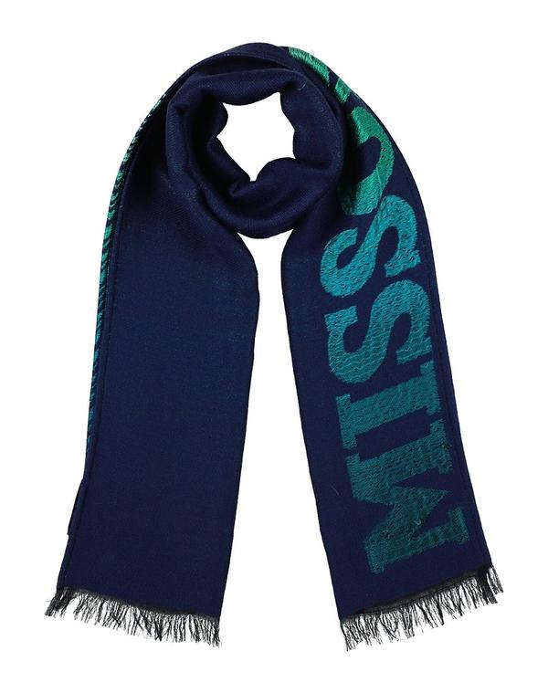 ミッソーニ レディース アクセサリー マフラー・ストール・スカーフ MISSONI マフラー＆スカーフ Navy ネイビー