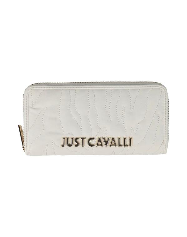 ジャストカバリ レディース 付属品 紙入れ JUST CAVALLI 紙入れ White 白いこと