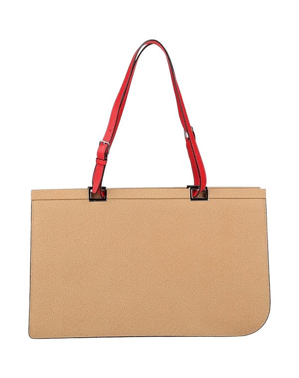 ヴァレクストラ レディース バッグ VALEXTRA ハンドバッグ Khaki カーキ